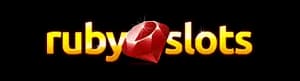 Logo for RubySlots Casino